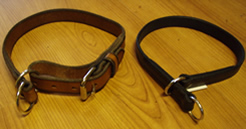 picture of 2 dog collars